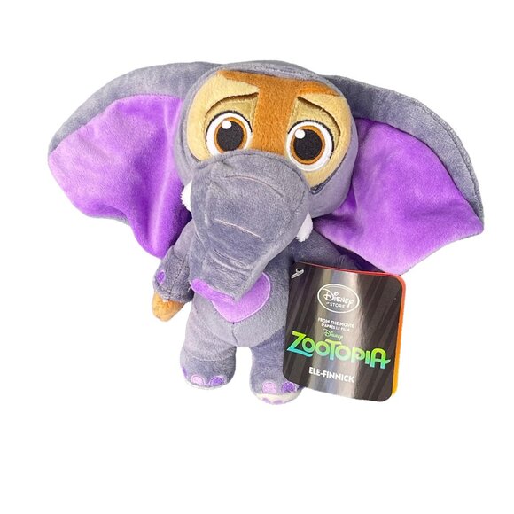 Disney Store Zootopia Ele-Finnick Elephant Plush - Picture 4 of 6